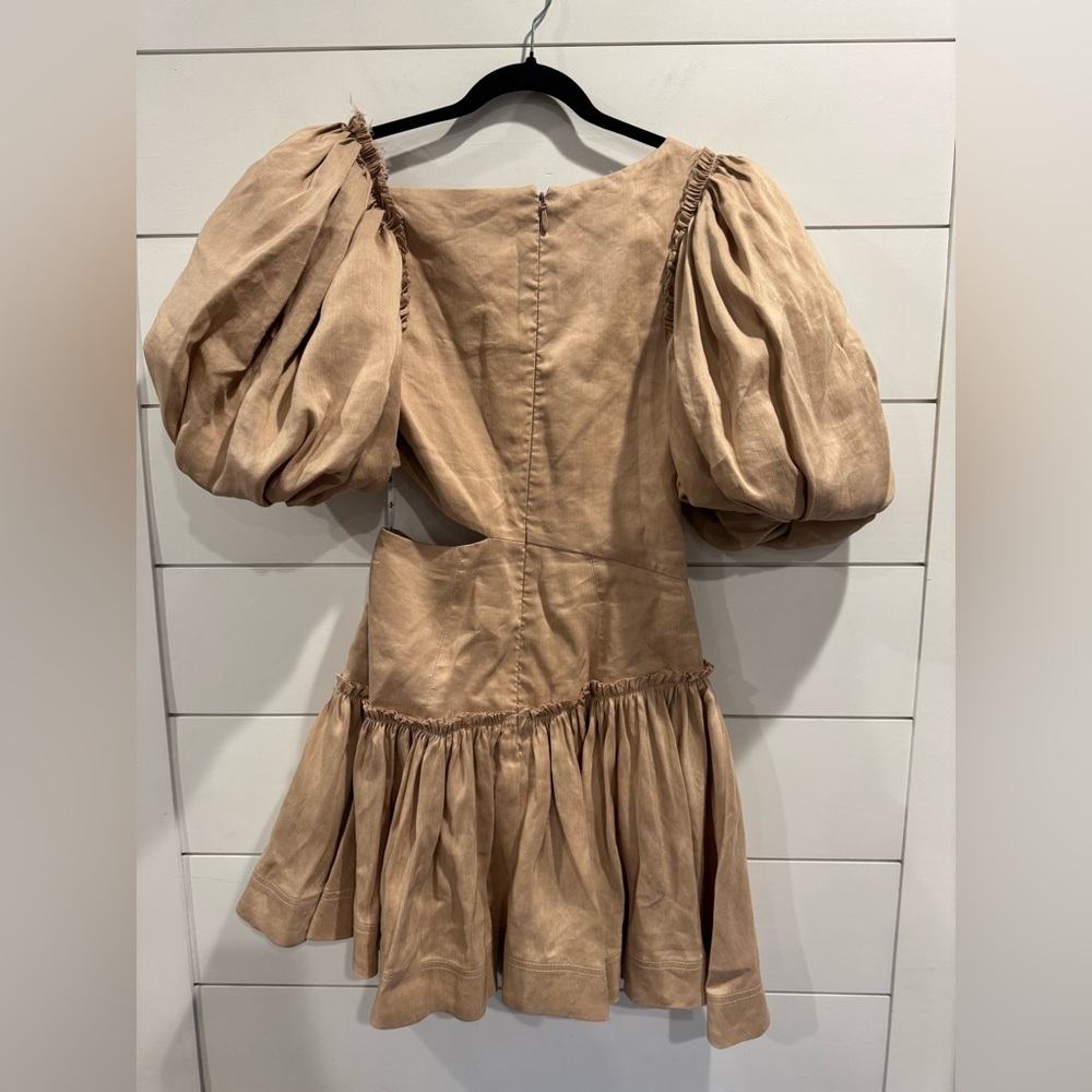 Aje tan Chateau cutout mini dress - Picture 7 of 7